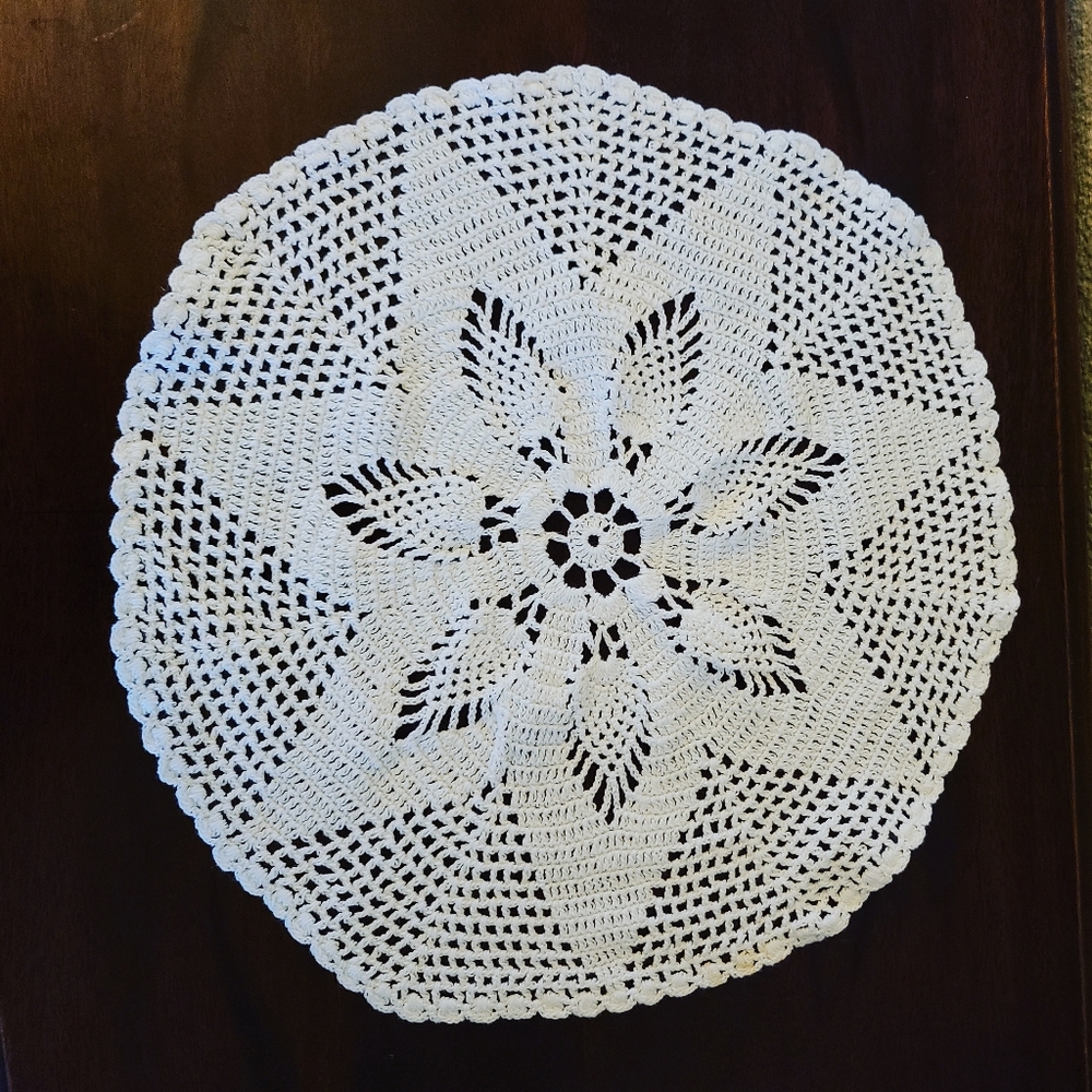 🎯Handmade Doilie placemat